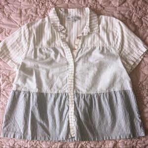 Madewell Button-up collared shirt